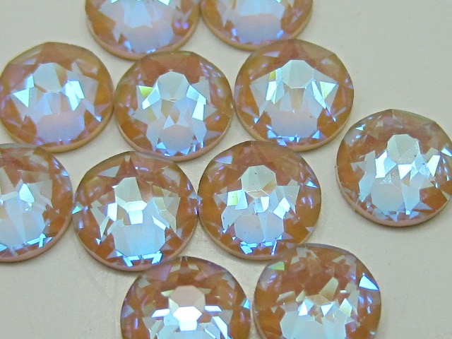 72 pcs. 20ss CRYSTAL OCHRE DeLITE FLATBACK European Rhinestones